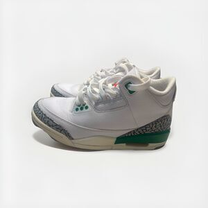 Nike Air Jordan 3 Retro Lucky Green Women's 6.5 White Cement